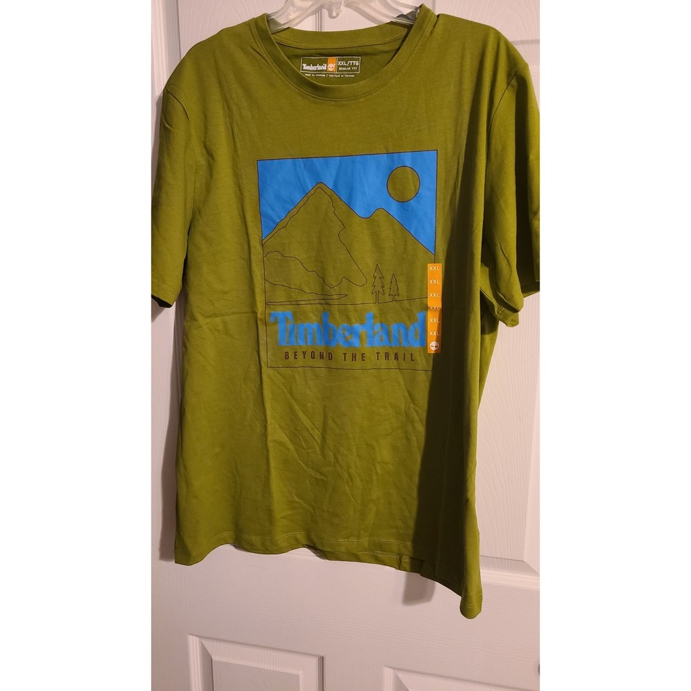 Timberland‎ Men's Short Sleeve Green T-Shirt